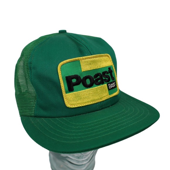 Vintage Poast Basf Herbicide Patch Agriculture Farming Mesh Trucker Hat - Picture 2 of 6